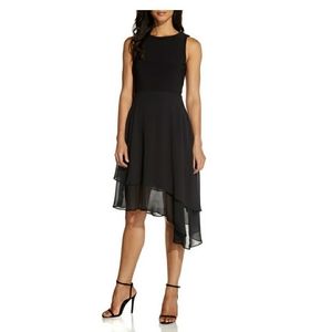 Adrianna Papell Chiffon tiered dress.